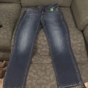 GAP Dark Blue Straight Leg Women's Jeans